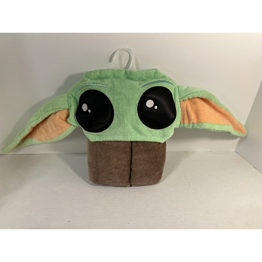 MANDALORIAN THE CHILD Grogu BABY YODA HOODED BATH TOWEL WITH EARS Star Wars NEW